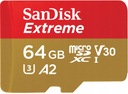 ND38_SDSQXAH-064G-GN6MA SanDisk Extreme microSDXC - Karta pamięci 64 GB A2