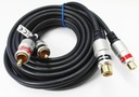 удлинительный кабель 2x RCA (подбородок) 1,5 м VITALCO HQ
