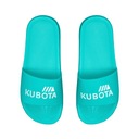 ЖЕНСКИЕ ПЛЯЖНЫЕ ТАПОЧКИ KUBOTA 39 БИРЮЗОВЫЕ РЕЗИНОВЫЕ ПЛЯЖНЫЕ ТАПОЧКИ 39