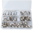 ЗАЖИМЫ МЕТАЛЛИЧЕСКИЕ ВИТЫЕ ВИНТЫ 60 ЭЛЕМЕНТОВ