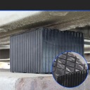 PADS RUBBER UNDER LIFT 4 PIECES 120X80X20MM GASKETS ANTYPOSLIZGOWE  photo 7