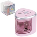 ДВОЙНАЯ ЭЛЕКТРИЧЕСКАЯ Точилка, РОЗОВАЯ KIDEA