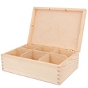 Деревянная коробочка для чая TEA MANAGER H6