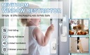 2 штуки замків безпеки для вікон UPVC, замки для обмеження вікон для