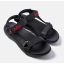 Czarne sportowe sandały LCW-34-0960M r.45 Oryginalne opakowanie producenta pudełko