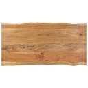 Stół jadalniany, 140x70x76 cm, lite drewno akacj Szerokość mebla 140 cm