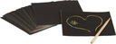 Scratch Magic Notes, čierna, cena za 1 balenie 100 strán Značka Hipo