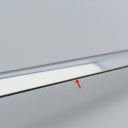 OVERLAY GLASS DOOR RIGHT BACK CHROME BMW 5 E39 UNIVERSAL NR95  photo 5