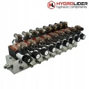 РОЗПОДІЛЮВАЧ ГИДРАВЛІЧНИЙ ЕЛЕКТРИЧНИЙ 8 SEK 40L 12V + 4X ДЖОЙСТІК HYDROLIDER  (17549753029) фото min 4