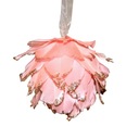 ПОДВЕСНОЙ ЦВЕТОК ПЕРО РОЗОВЫЙ маленький 10х8/18см