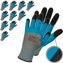 RĘKAWICE ROBOCZE pianka MOCNE 12 par Rwnyl Bi Foam r.9 powlekane LATEX