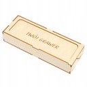 TOLLTARTÓ FA DOBOZ GRAVÍROZÁS LOGÓ AJÁNDÉK További információk felszerelés nélkül