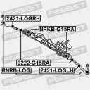 EMBOUTS CAOUTCHOUC DROITE RENAULT LOGAN 2005-2013 FEBESTphoto 11