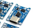 TP4056 литий-ионный зарядный модуль USB типа C, 1 А