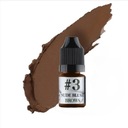 D|N Nude Румяна для бровей Брюнетка №3 пигмент для перманентного макияжа 5мл