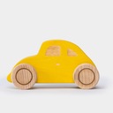 Tarnawa - drevené retro autíčko Hrbus Žltá Vek dieťaťa 12 mesiacov +