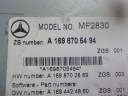 MERCEDES A W169 LIFT 09R RADIO CD A1698705494photo 6