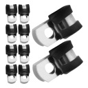 90 PIECES WYTRZYMALYCH CLAMPS DO WEZY ZE STEEL STAINLESS STEEL DO APPLICATIONS PRZEMYSLOWYCH  photo 5