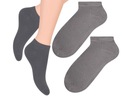 Steven 052 Členkové Ponožky Bavlnené UX28 Ciem.Szary 38-40