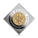 Srebrna Moneta 1 zł - 100 rocznica wprowadzenia złotego do obiegu 2024 rok Rodzaj inny