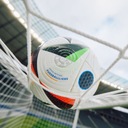 ADIDAS futbalová lopta na nohu Euro24 Fussballliebe tréningová 4 + zadarmo ihly Spájanie tepelne spájané