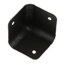 Черный металлический угловой протектор для PA/DJ
