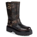 CARINII B9783 БОТИНКИ КОЖАНЫЕ КОЖАНЫЕ КОРИЧНЕВЫЕ 37