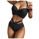 КУПАЛЬНИК БИКИНИ С РЕМЕШКАМИ ЦВЕТ M