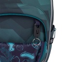 Шкільний рюкзак в зелені зигзаги Topgal KIMI 25020