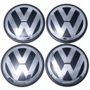 4X VW TAPACUBOS DISCOS 65MM KAPSEL VOLKSWAGEN 4 PIEZAS 