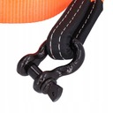 CABLE HOLOWNICZA PAS GANCHO DE REMOLQUE LINA PARA AUTO 5M 5T COLOR NARANJA 