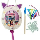 Набор GABI'S CAT HOUSE PINIATA + палка + аксессуары