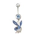 СЕРЕБРЯНОЕ КОЛЬЦО PLAYBOY BUNNY