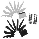 2 COMPLEX WYTRZYMALYCH PIANEK WYSCIOLKI DO HELMET FOR ZWIEKSZONEGO SECURITY RIDING NA ROWERZE  photo 5