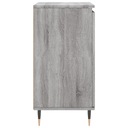 vidaXL Komoda, sivý dub sonoma, 60x35x70 cm, materiál na báze dreva Farba nábytku Zlatý dub