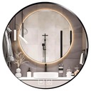 СВЕТОДИОДНОЕ ЗЕРКАЛО ДЛЯ ВАННОЙ 80 СМ КРУГЛОЕ С ПОДСВЕТКОЙ БЕЗ ПАРА 3 ЦВЕТА