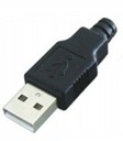 USB-штекер типа А для крепления на кабеле