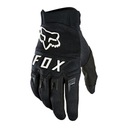 Moto rukavice cross FOX DIRTPAW BLACK/WHITE čierna biela ZADARMO Veľkosť M