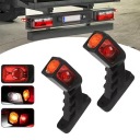ФАРА ГАБАРИТ ДІОДНА OBRYSOWKI LED (СВІТЛОДІОД) DO ПРИЧІП ROGI 3 КОЛЬОРИ ЛАВЕТИ 12-24V  (18418276795) фото min 6