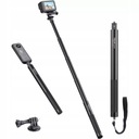 Телескопическая палка для селфи 121 см для камер GoPro 12, 11, 10, 9 DJI Action