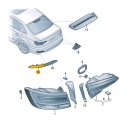 ОРИГИНАЛ VAG OE 8W0945106AC  ОТРАЖАТЕЛЬ  фото 7