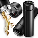 ТЕРМОКРУЖКА КОФЕ ТЕРМОС ЧАЙ УМНАЯ БУТЫЛКА СВЕТОДИОДНАЯ ТЕМПЕРАТУРА