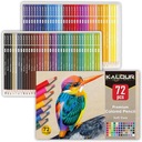 Kalour 72 Professional Pencils Набор цветных карандашей для рисования