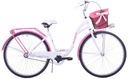 28 женский городской велосипед KOZBIKE K19/E 1-скоростная корзина