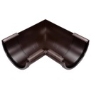 Galeco PVC Brąz Czek.130 łuk _90° wewnętrzny