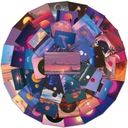 НАКЛЕЙКИ ДЛЯ НОУТБУКА НАКЛЕЙКИ BOM MIX SUNSET 50 шт.