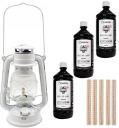 МАСЛЯНАЯ ЛАМПА С ФИТИЛЕМ + МАСЛО 3л + ЗАПАСНОЙ ФИТИЛЬ 5 шт.