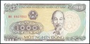 $ Wietnam 1000 DONG P-106a UNC 1988 Kraj Wietnam