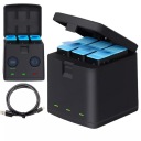 Зарядное устройство для GoPro 12 11 10 9 Box Hub 3 канала на 3 аккумуляторные батареи