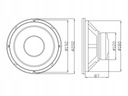 Blow A-200 basový reproduktor do auta - 20cm / 200mm - 4 Ohm - 1ks EAN (GTIN) 5900804055990